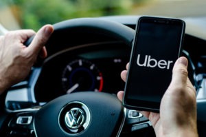 Dayton car accident lawyer uber and lift rideshare